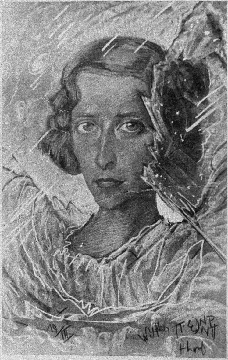 Portrait of Helena Labunska Oil Painting by Stanislaw Ignacy Witkiewicz (Witkacy)