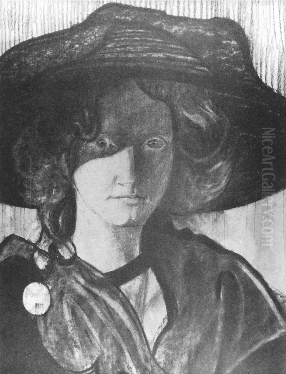 Portrait of Irena Solska, Mrs. S. or 