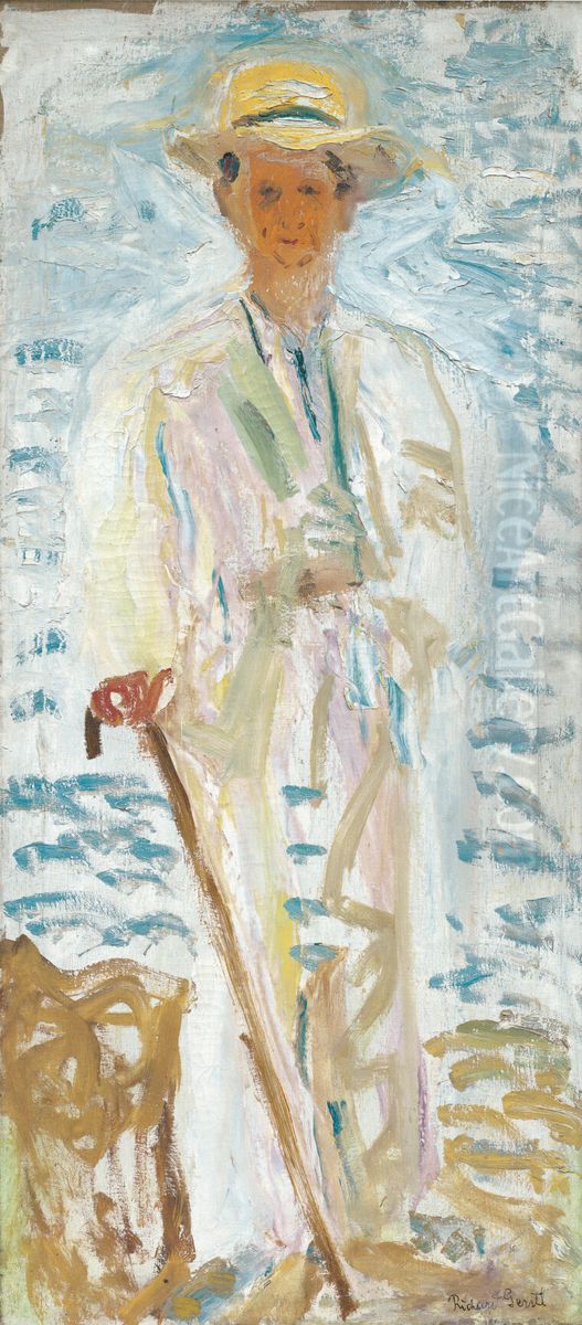 Portrait of Alexander Zemlinsky Oil Painting by Richard Gerstl