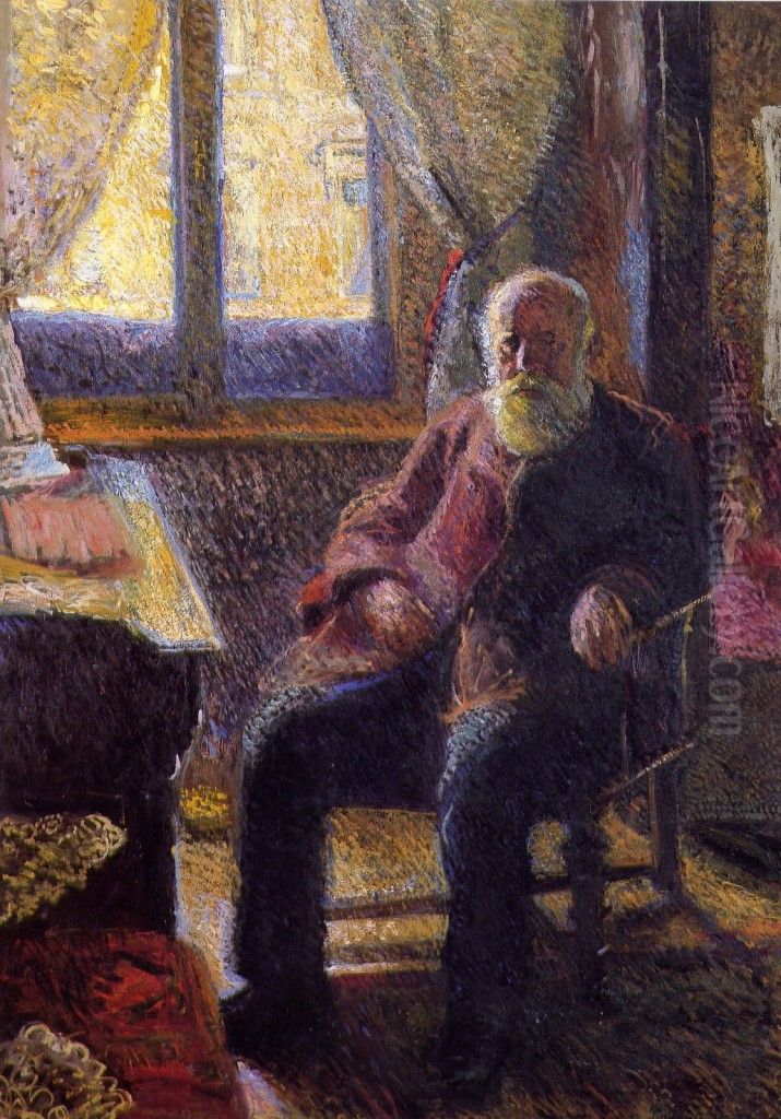 Emil Gerstl Oil Painting by Richard Gerstl