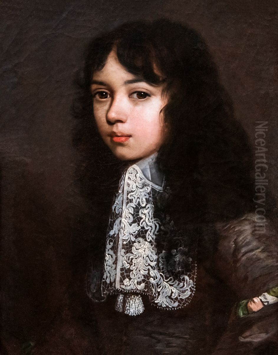 Portrait of a young lord Oil Painting by Jacob Ferdinand Voet