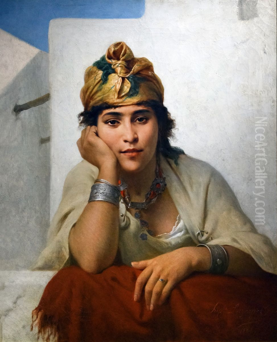 Daydreams Oil Painting by Hippolyte Lazerges