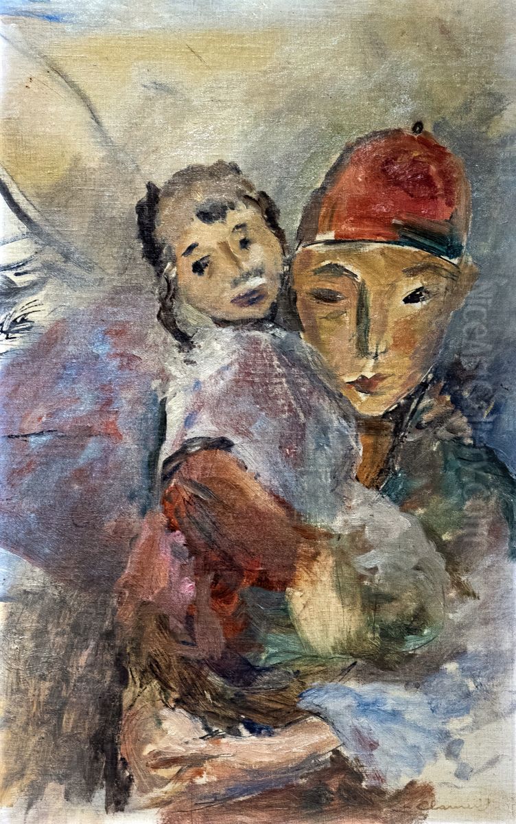 Chechia Oil Painting by Henri Clamens