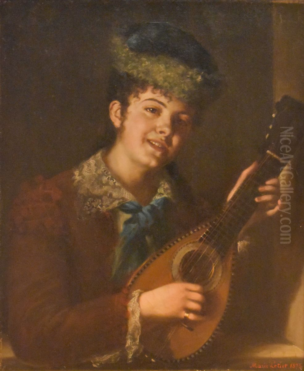 Serenade Oil Painting by Marie Petiet
