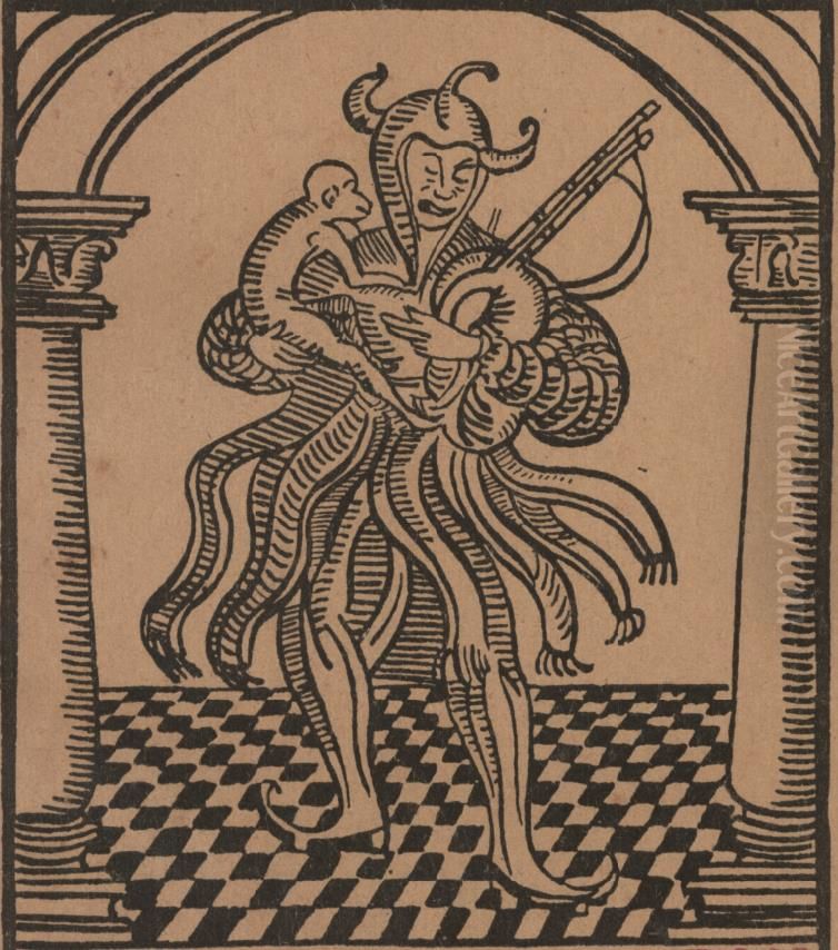 Thyl Ulenspiegel Oil Painting by Stanislaw Ignacy Witkiewicz (Witkacy)