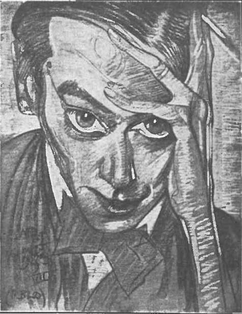 Portrait of Stanislaw Wasylewski Oil Painting by Stanislaw Ignacy Witkiewicz (Witkacy)