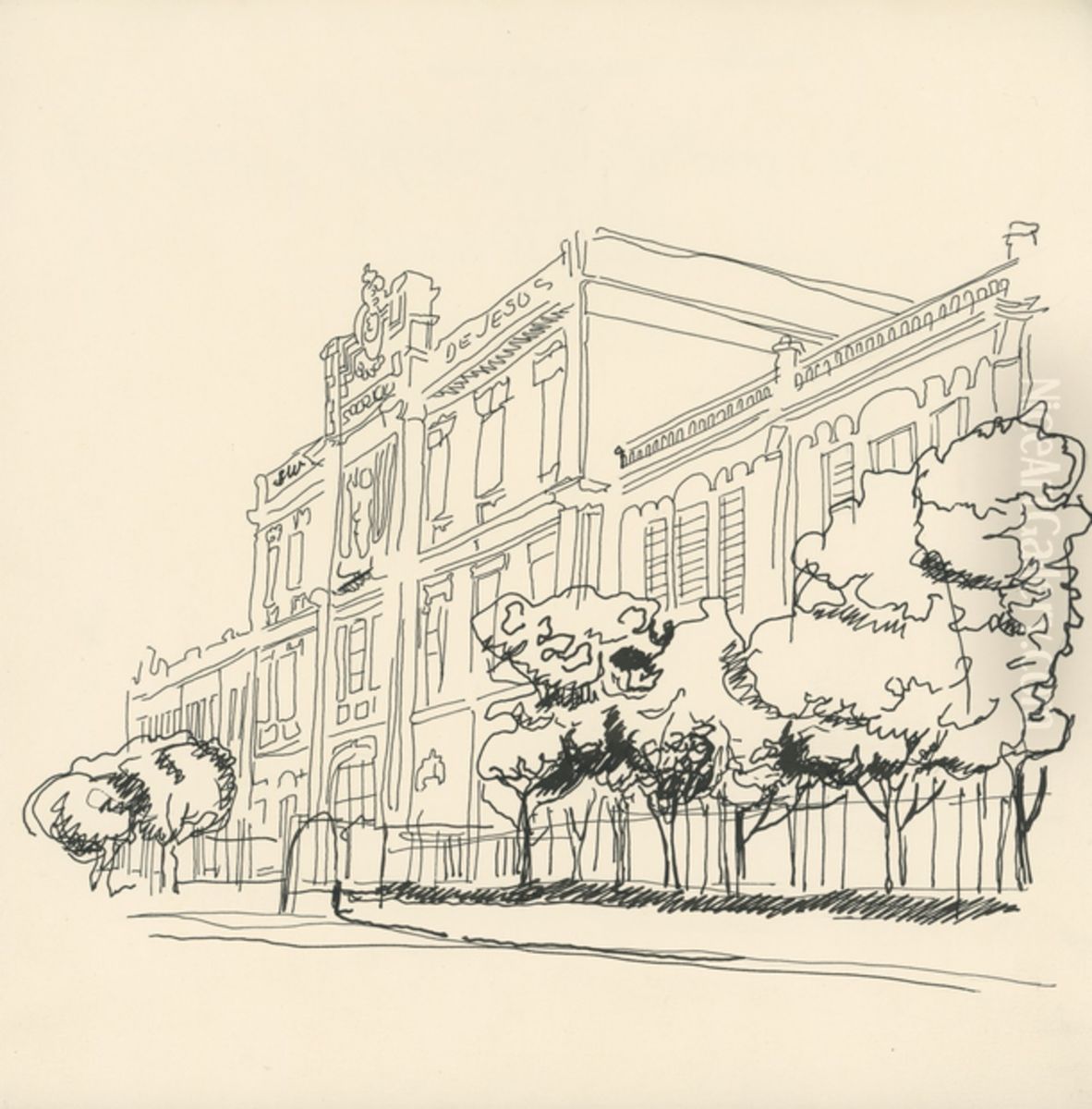 Colegio Sagrado Coracao de Jesus Oil Painting by Fulvia Goncalves