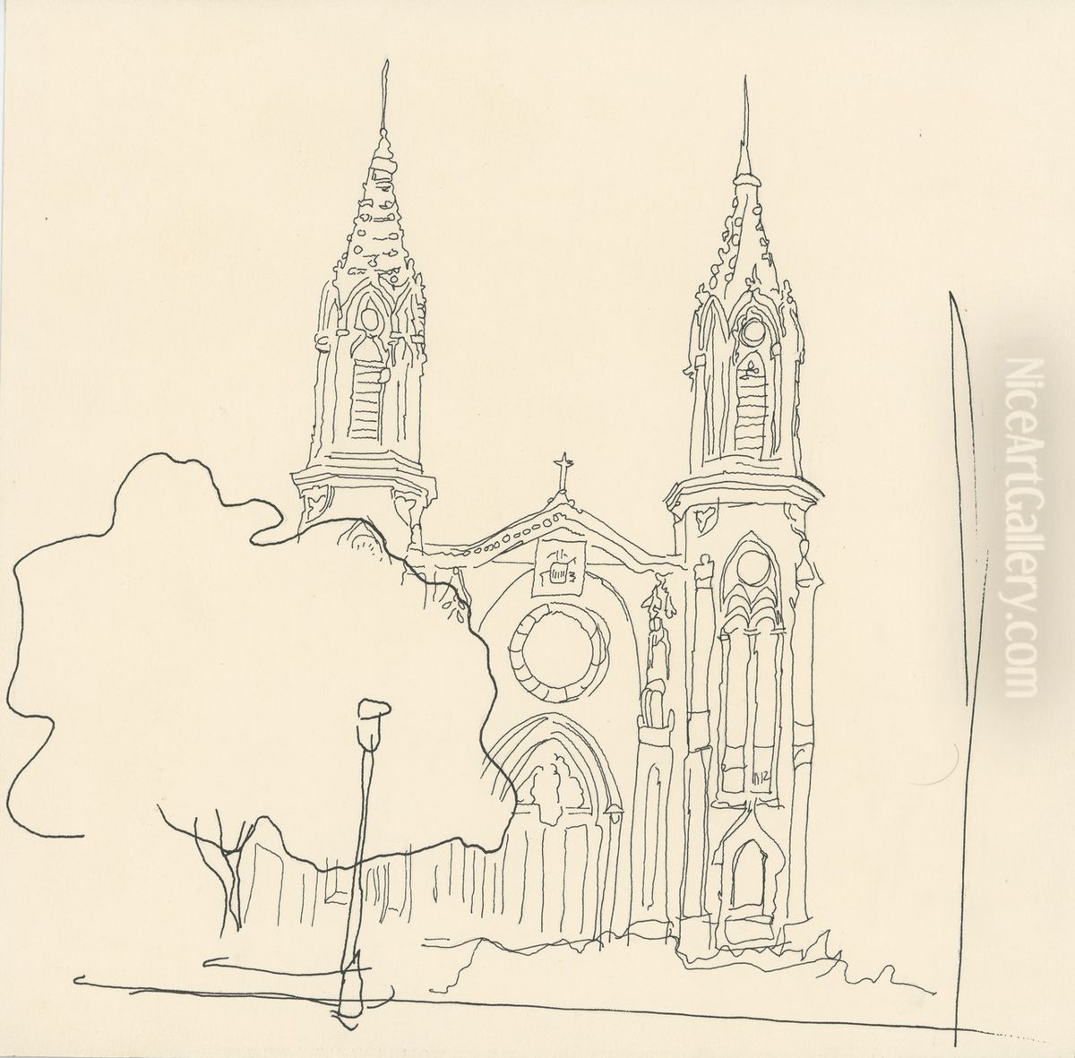 Igreja de Nossa Senhora do Carmo Oil Painting by Fulvia Goncalves