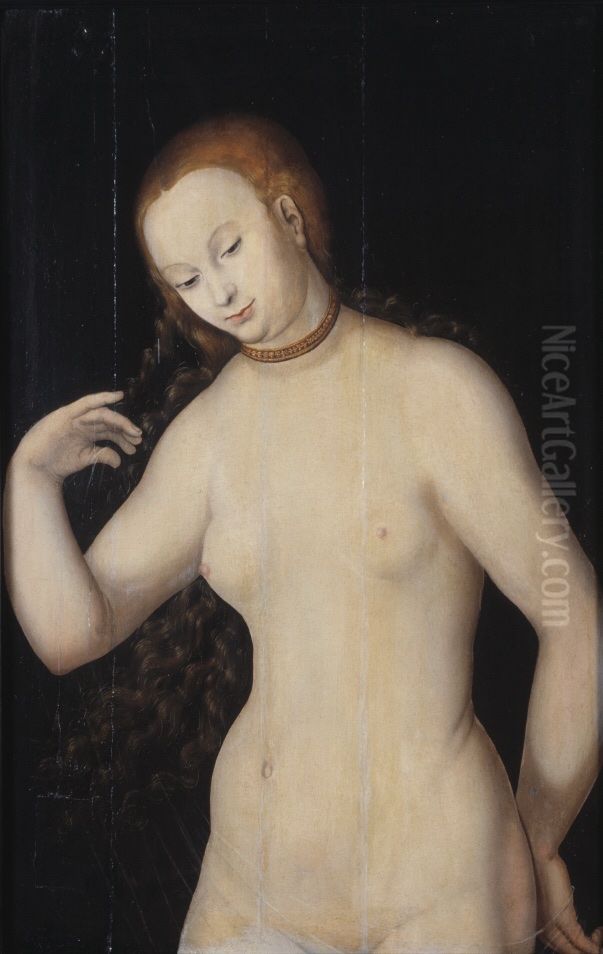 Venus Oil Painting by Lucas Cranach the Elder