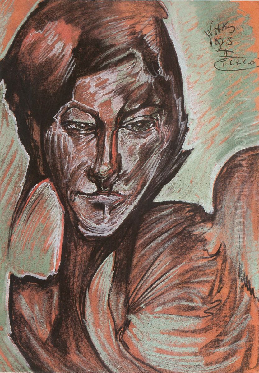 Portret Leokadii Bialynickiej-Biruli, secundo voto Janiszewskiej, ,,Gryf