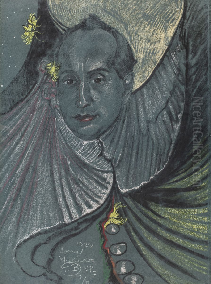 Portret Leona Reynela Oil Painting by Stanislaw Ignacy Witkiewicz (Witkacy)