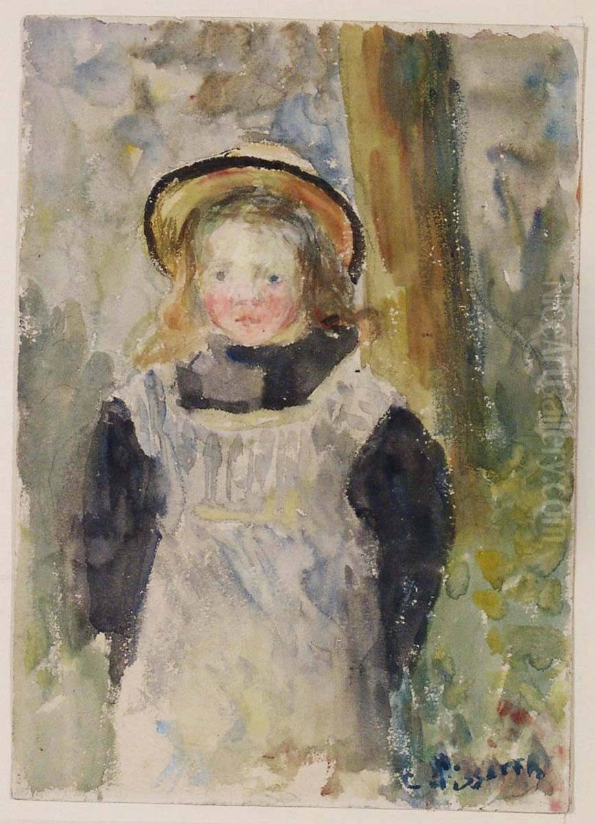 ohne Titel Oil Painting by Camille Pissarro