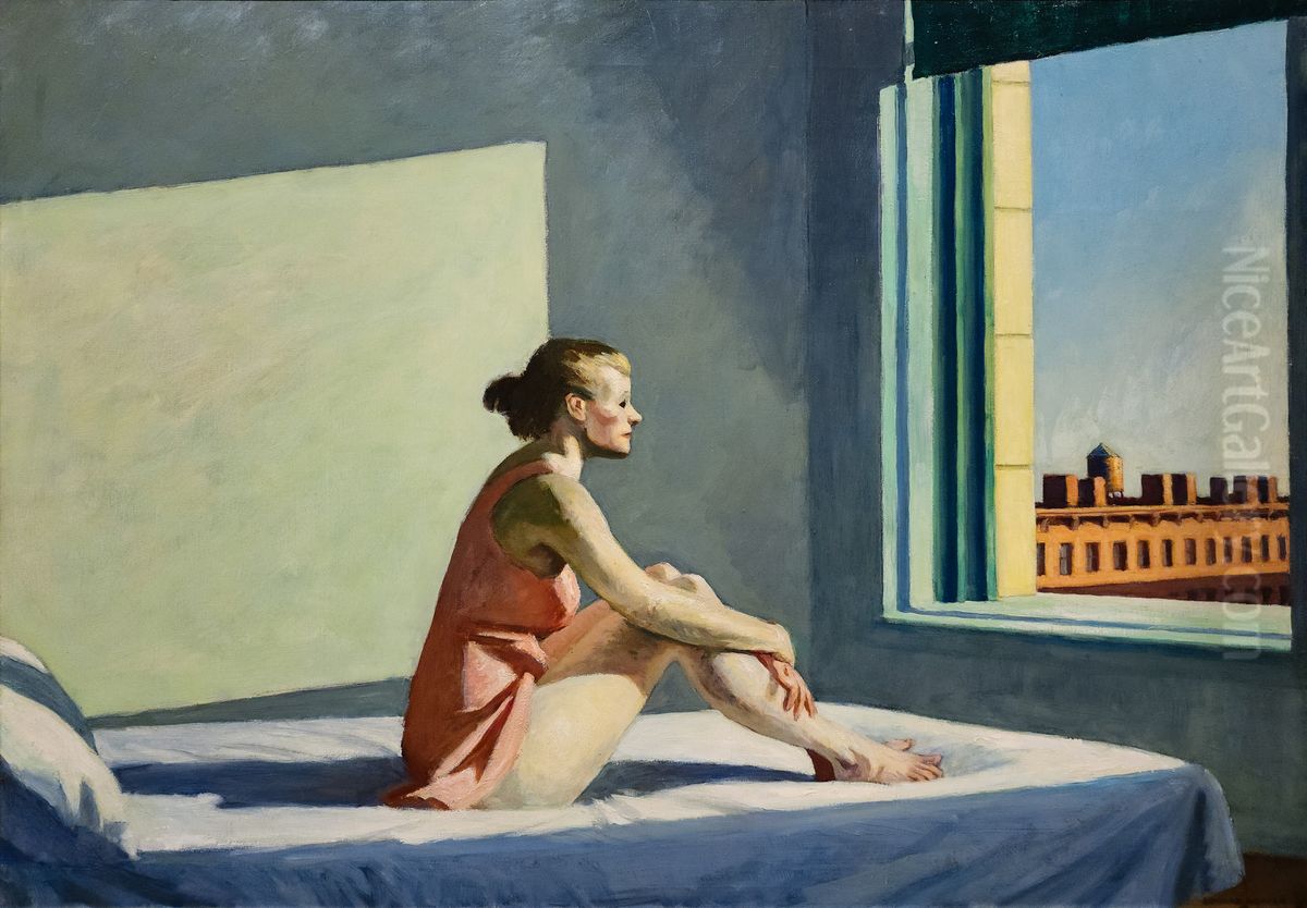 Morning Sun Oil Painting by Edward Hopper