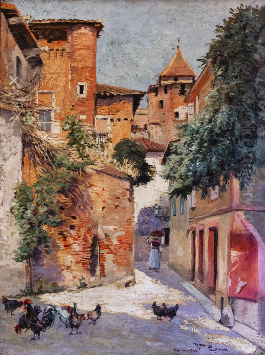 La tour Pierre de Brens Oil Painting by Raymond Tournon