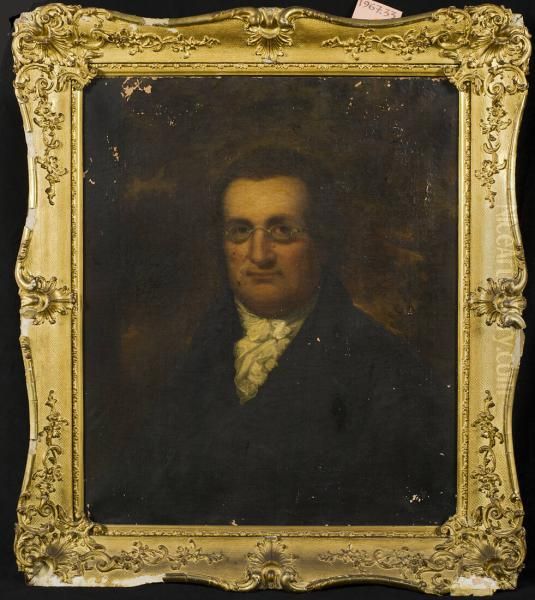 John Geib (1744-1819) Oil Painting by John Wesley Jarvis