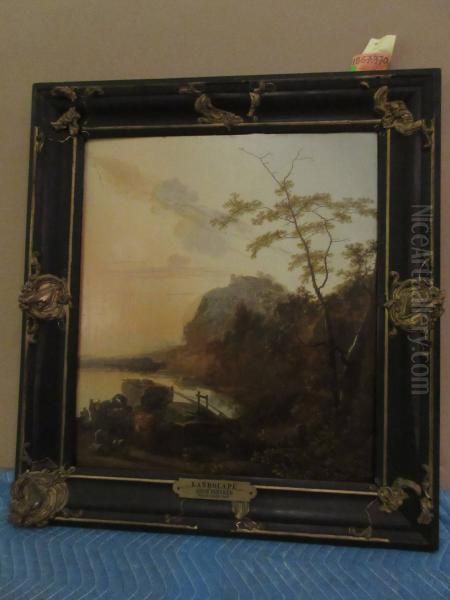 Landscape Oil Painting by Adam Pynacker