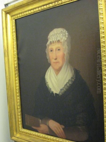 Mrs. John Henry Livingston (1752-1814) Oil Painting by Edward Savage