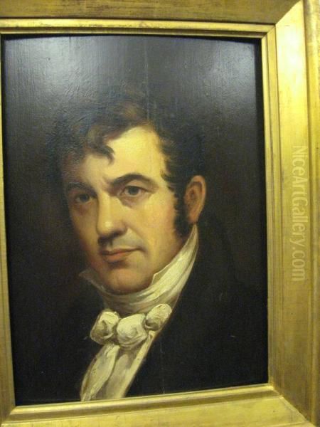 John Wesley Jarvis (1780-1840) Oil Painting by Bass Otis