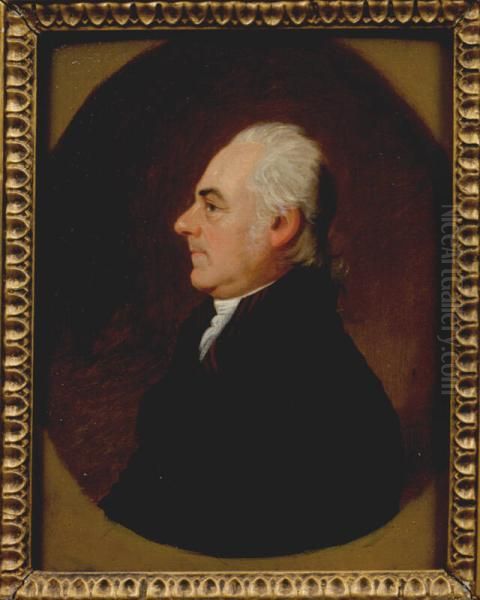 Andrew Ellicott (1754-1820) Oil Painting by Jacob Eichholtz