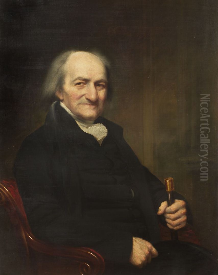 David Grim (1737-1826) Oil Painting by Samuel Lovett Waldo
