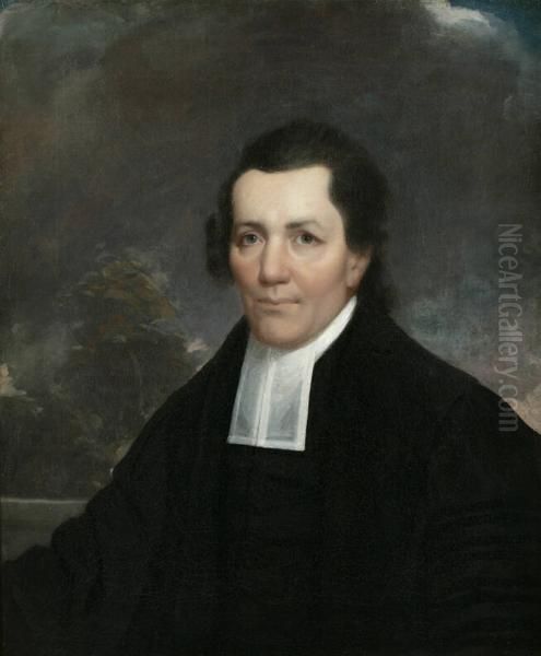 John Christopher Kunze, DD (1744-1807) Oil Painting by John Wesley Jarvis