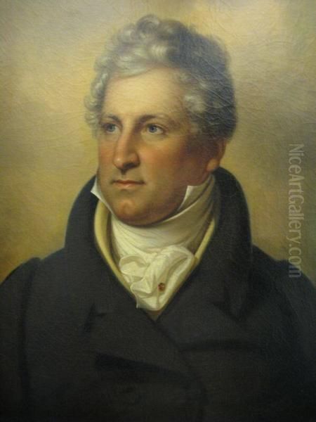 Philip Hone (1780-1851) Oil Painting by Rembrandt Peale