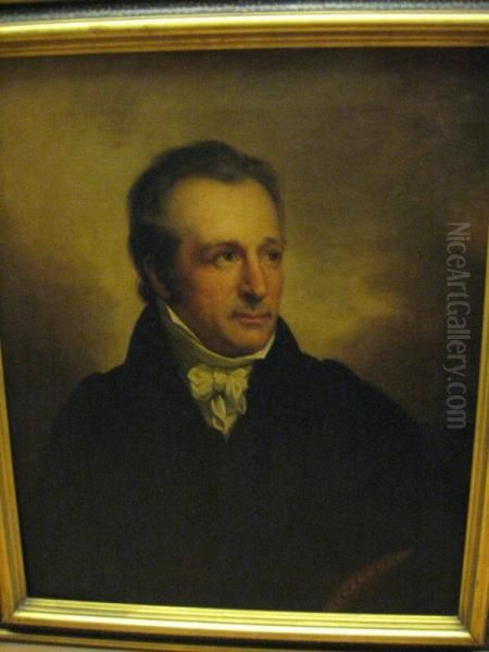 John Slidell (ca. 1769 - ca. 1830) Oil Painting by Rembrandt Peale