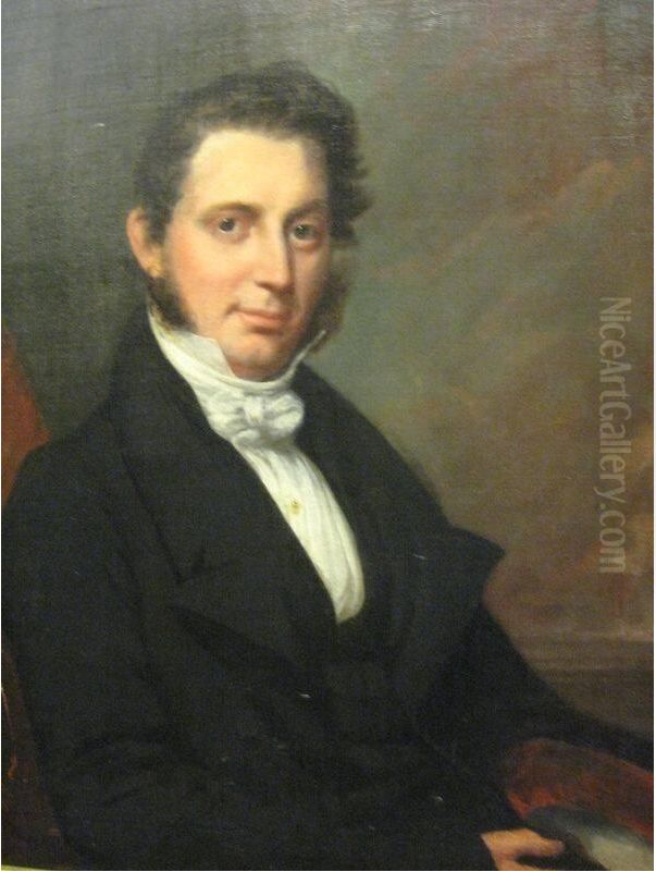John McComb III (1798-1858) Oil Painting by Samuel Lovett Waldo