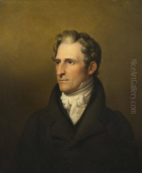 George Newbold (1780-1858) Oil Painting by Rembrandt Peale