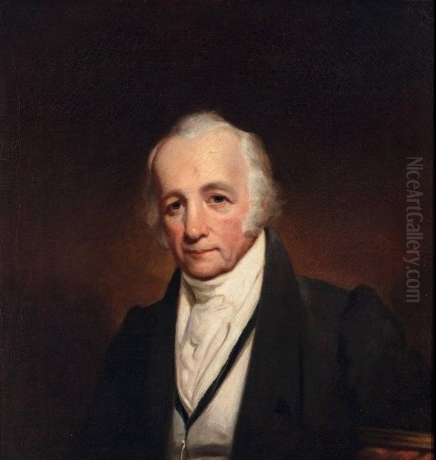 Jacob Morton (1761-1836) Oil Painting by Samuel Finley Breese Morse