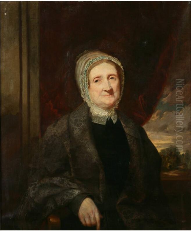 Mrs. Jacob Morton (Catharine Ludlow, 1767-1849) Oil Painting by Samuel Finley Breese Morse
