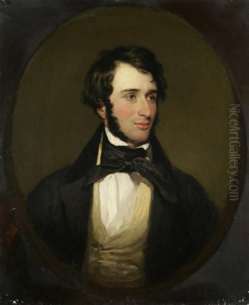 Jedediah Vincent Huntington (1815-1862) Oil Painting by Daniel Huntington