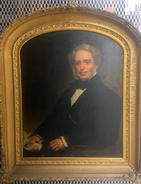 John Christian Zimmerman (1786-1857) Oil Painting by Charles Loring Elliott