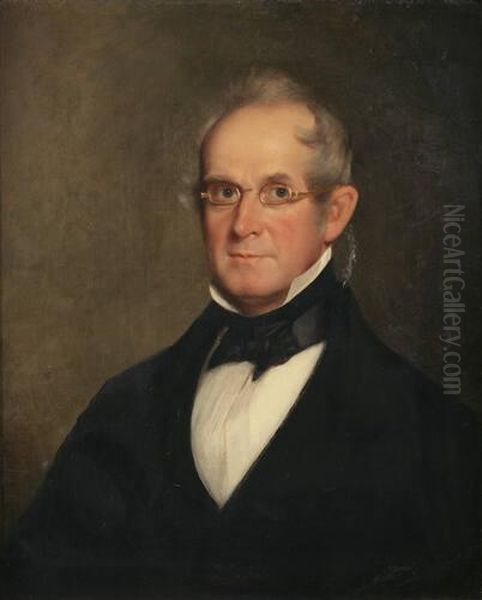 Gerard Hallock (1800-1866) Oil Painting by James Henry Beard