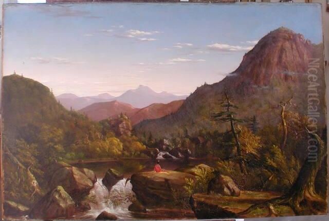 Landscape Oil Painting by Christopher Pearse Cranch