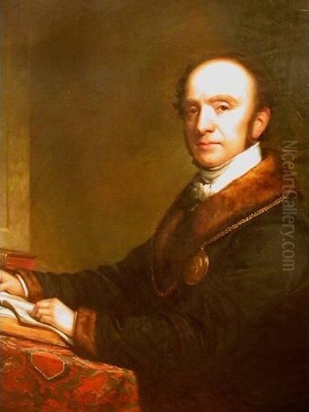 Sir Charles Lock Eastlake (1793-1865) Oil Painting by Daniel Huntington