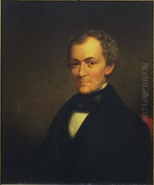 Nicholas Philip Trist (1800-1874) Oil Painting by Robert M. Pratt