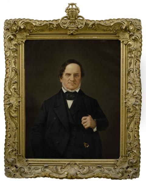 Richard Fisher (1783-1850) Oil Painting by Frederick R. Spencer