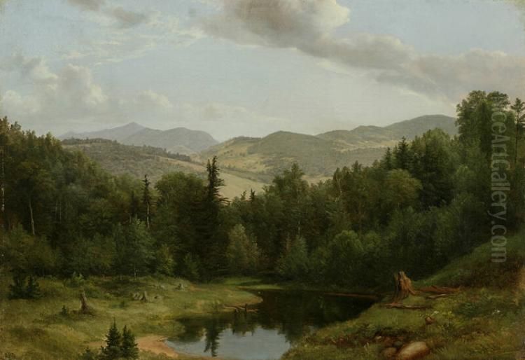 View in New Hampshire Oil Painting by Asher Brown Durand