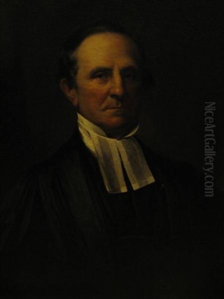 Thomas De Witt, DD (1791-1874) Oil Painting by Samuel Waugh