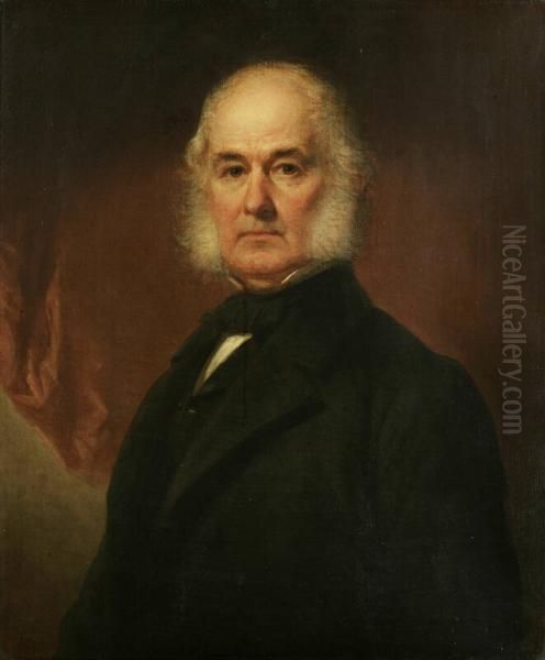 Dr. John Still Winthrop Parkin (1792-1866) Oil Painting by Daniel Huntington