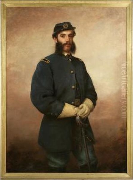 Philip Schuyler (1836-1906) Oil Painting by Richard Morrell Staigg