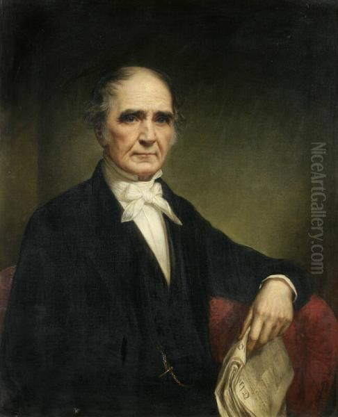 George Bruce (1781-1866) Oil Painting by Daniel Huntington
