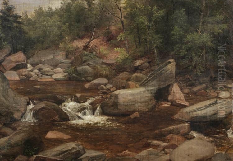 Catskill Study, N.Y. Oil Painting by Asher Brown Durand