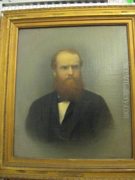 James Lenox Banks (1872-1883) Oil Painting by George Augustus Baker