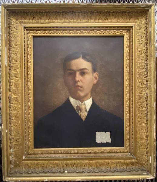 Scott Hurtt Currier (1884-1898) Oil Painting by George Henry Yewell