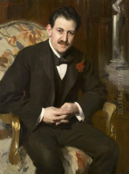 Samuel Untermyer (1858-1940) Oil Painting by Anders Zorn