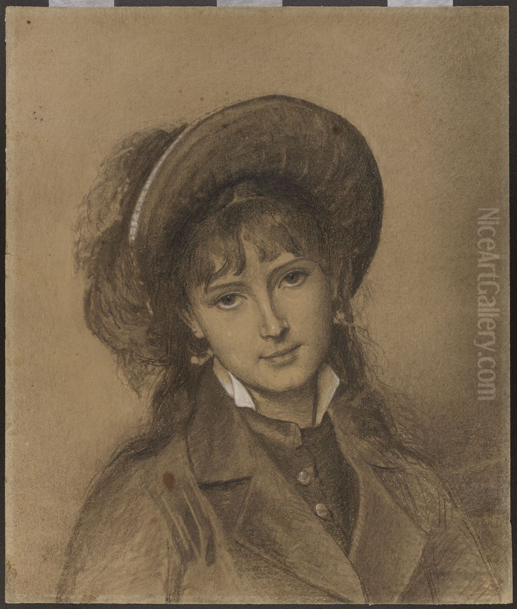 Autoportrait Oil Painting by Consuelo Fould