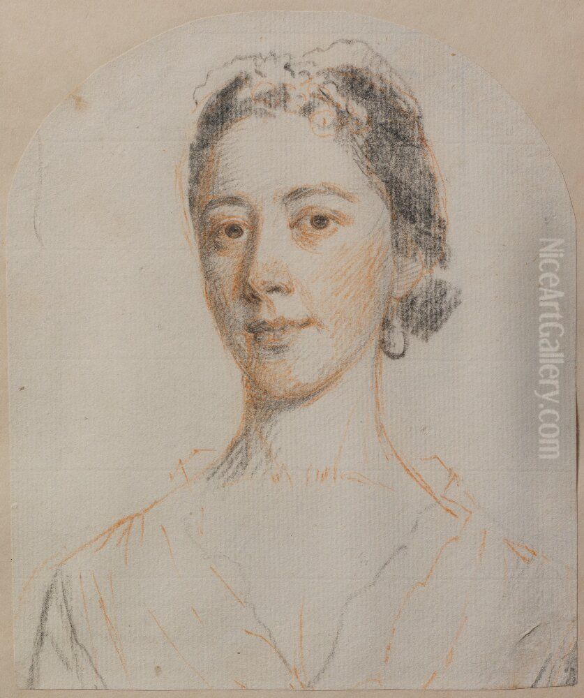 Okand kvinna Oil Painting by Penelope Carwardine