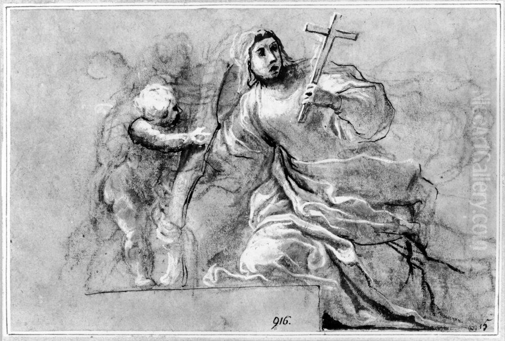 Obediance Oil Painting by Alessandro Tiarini